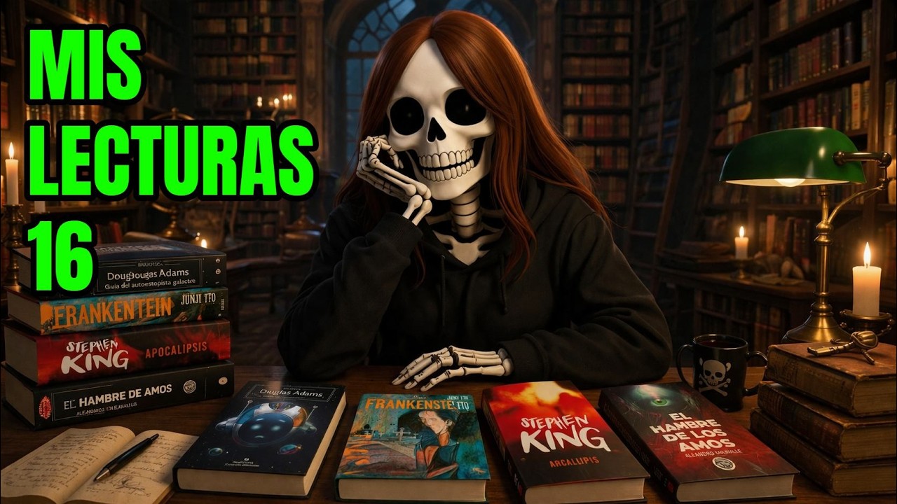 MIS LECTURAS #16 Crear vida, Virus destruye la humanidad, viajes en el espacio y cosas turbias