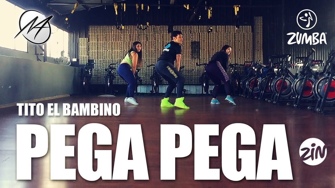 PEGA PEGA - Tito El Bambino (ZIN 82) | Reggaeton | Mauri Alejandro | Coreografía de Zumba