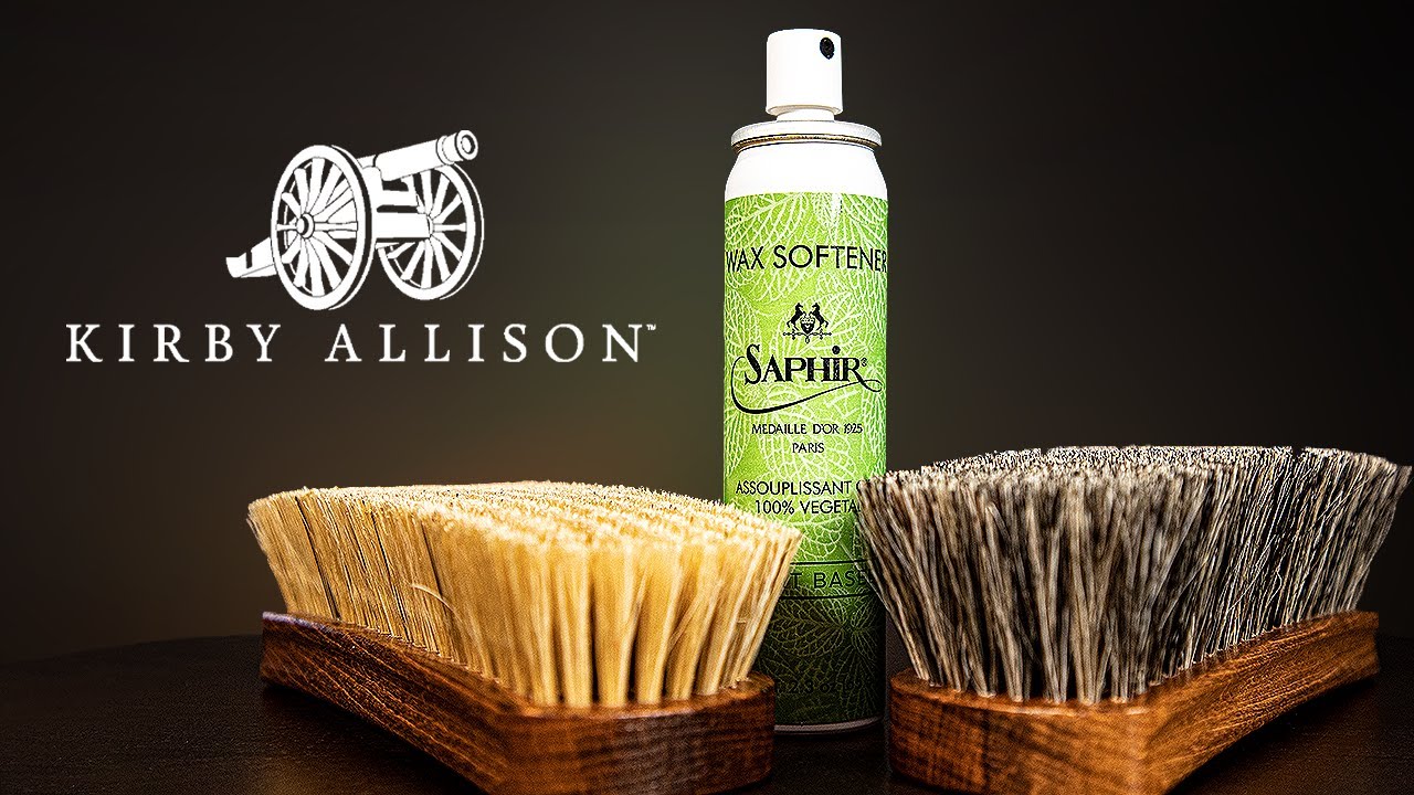 This Is A Great Way To Clean Your Shoeshine Brushes | Kirby Allison