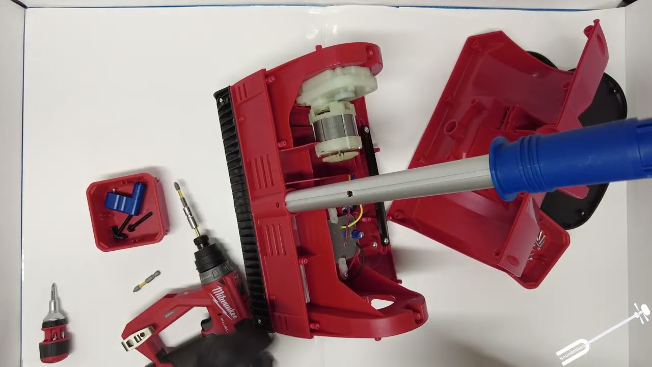 Mellif MFSS02-12 Snow Shovel M18 Milwaukee Battery Compatible Teardown & Unboxing