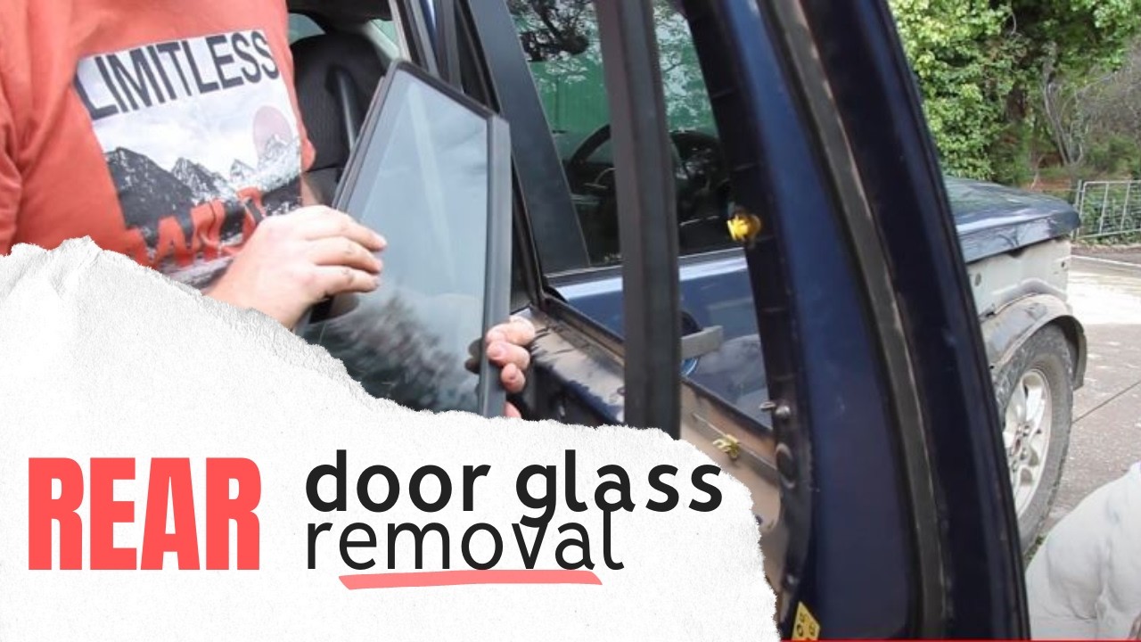 Land Rover Discovery 3 & 4 Rear Door Glass/Window Regulator Removal