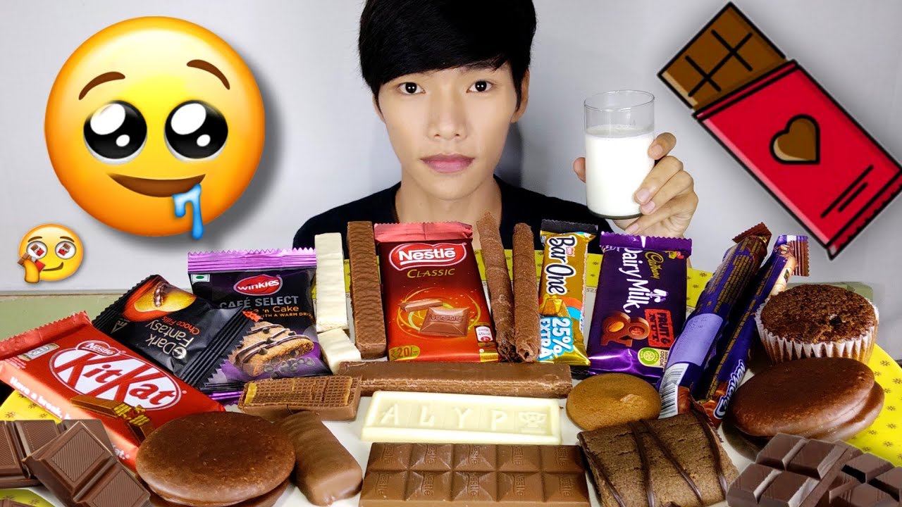 CHOCOLATE EATING SHOW🤤 -- Franky Fanai