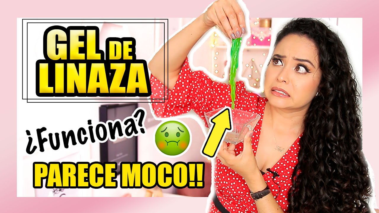 GEL DE LINAZA PARA CABELLO RIZADO ¿EN REALIDAD FUNCIONA? 😳  Fabi Ortiz