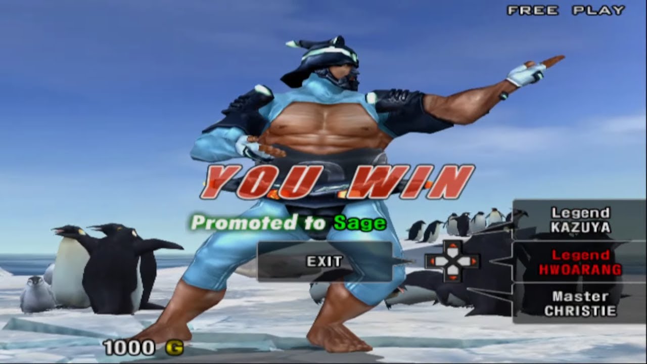 Tekken 5 - Ganryu - Arcade Mode - HD - 60 FPS - Master - Tekken Lord