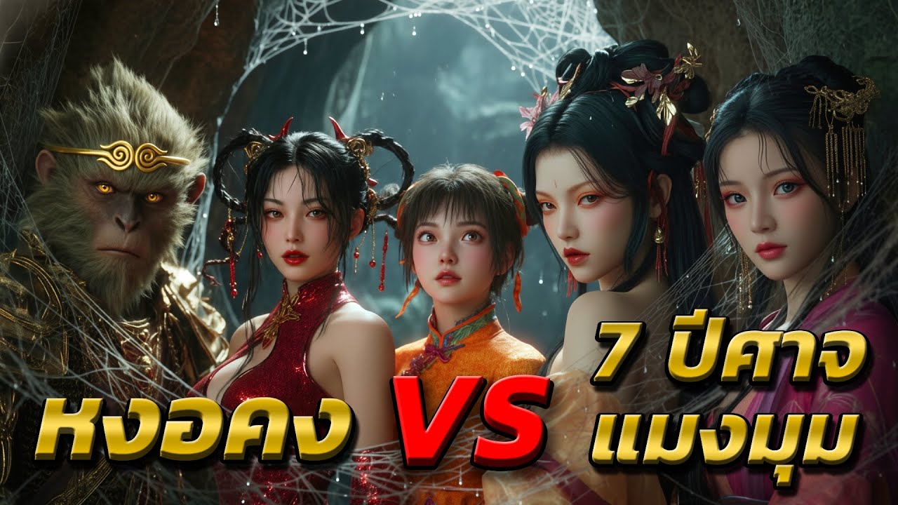 บ่วงใยพิศวาส! กับดักมรณะของ 7 ปีศาจแมงมุม | ซุนหงอคง VS ปีศาจแมงมุม