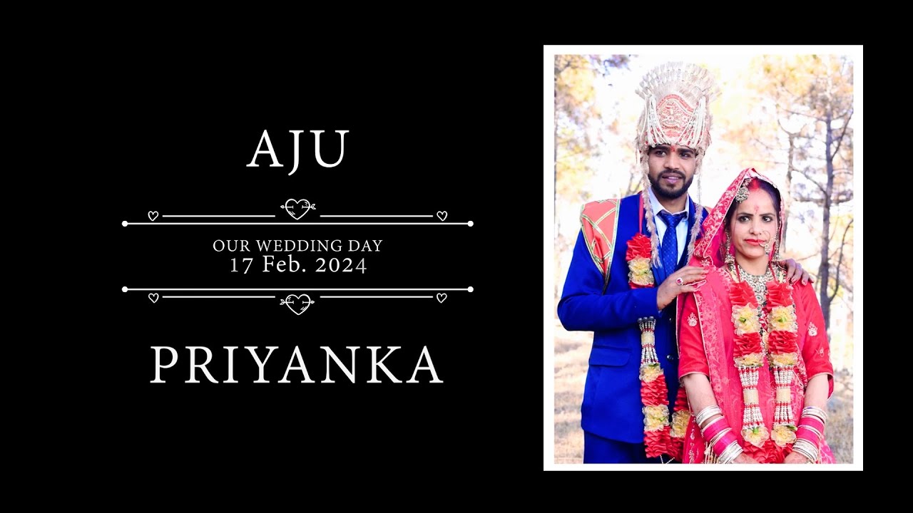 Wedding Story Aju & Priyanka