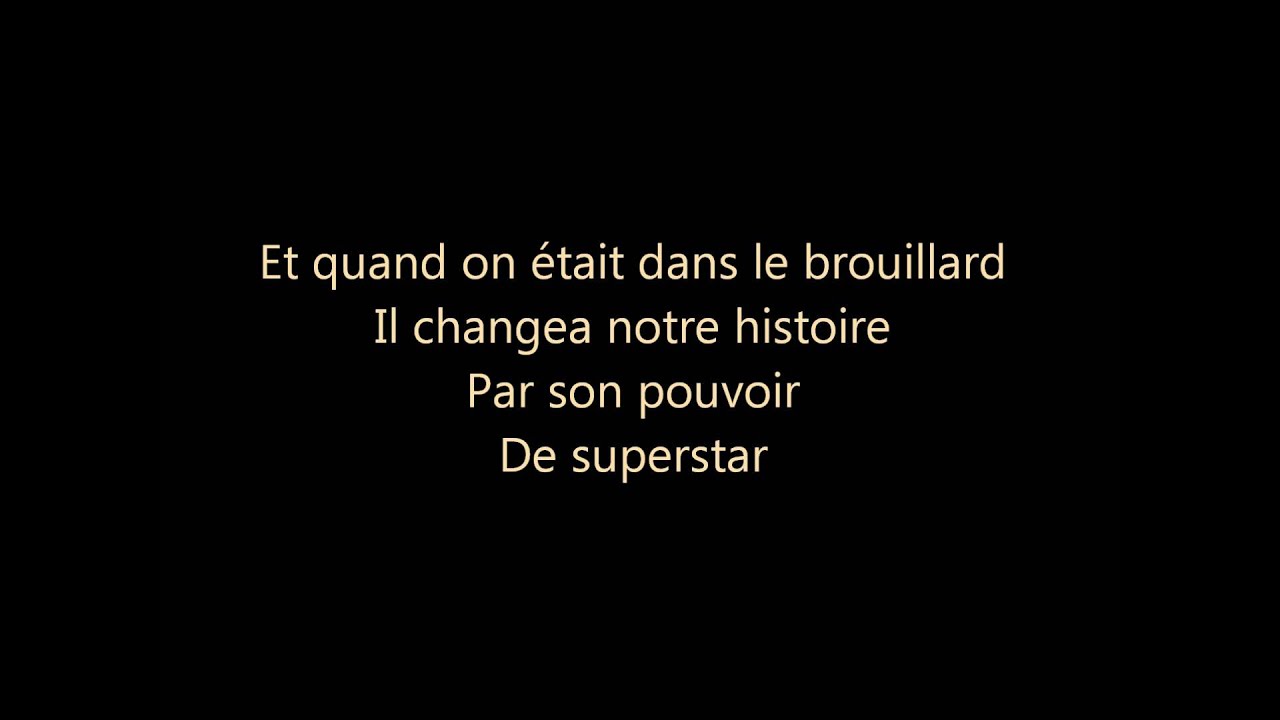 Hercule - Une Etoile est Née - Paroles