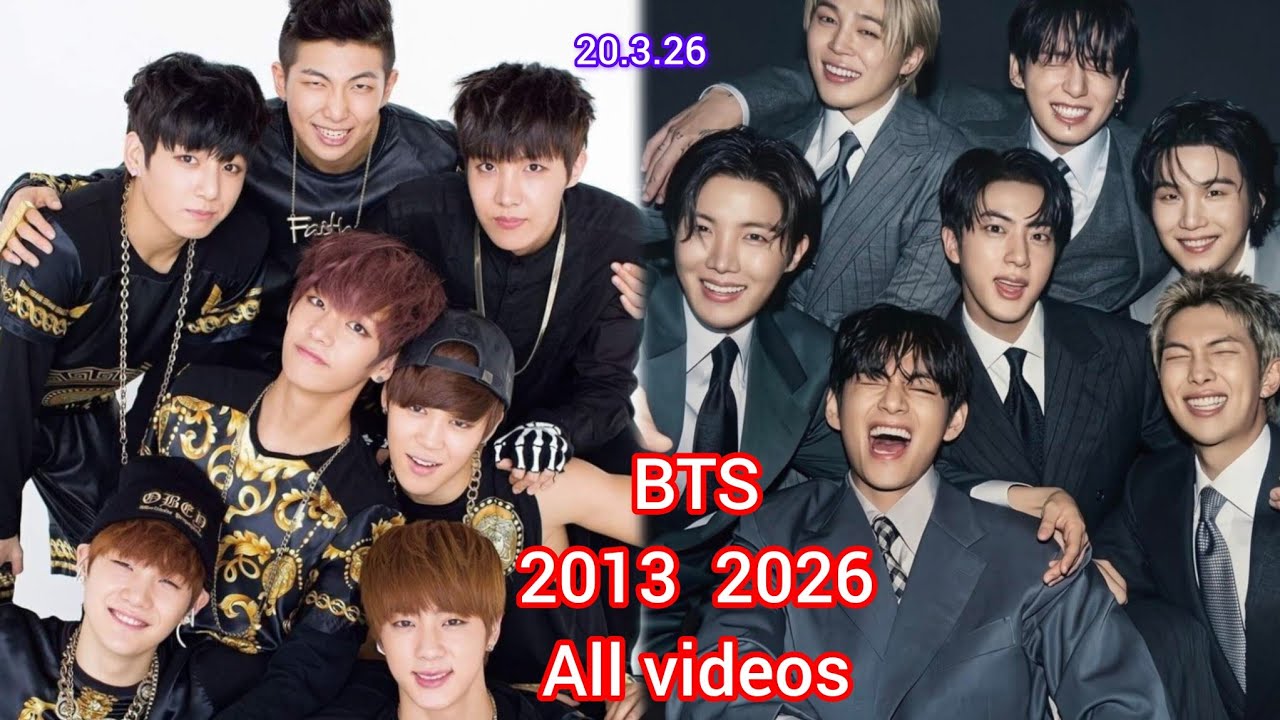 #BTS 2013-2026 all videos😌💜💜🙆🏻‍♀️#viralvideo 