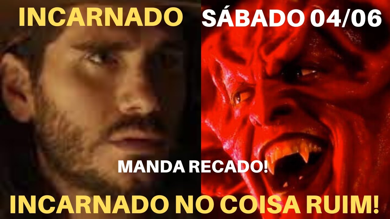 S&Aacute;BADO 04/06 TRINDADE RECEBE O COISA RUIM E MANDA RECADO PARA A COMITIVA!