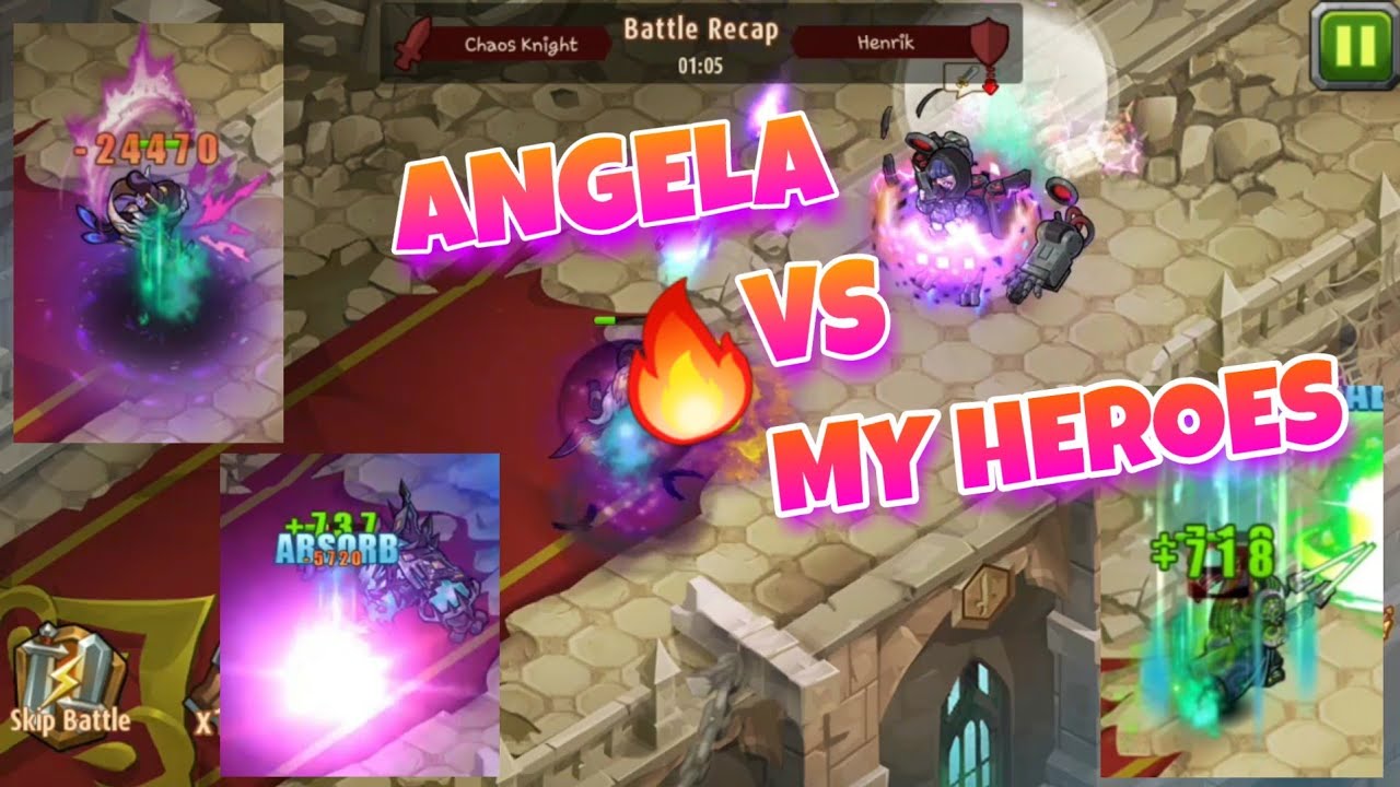 Magic Rush: Angela Vs My Heroes | Solo & Duo🔥