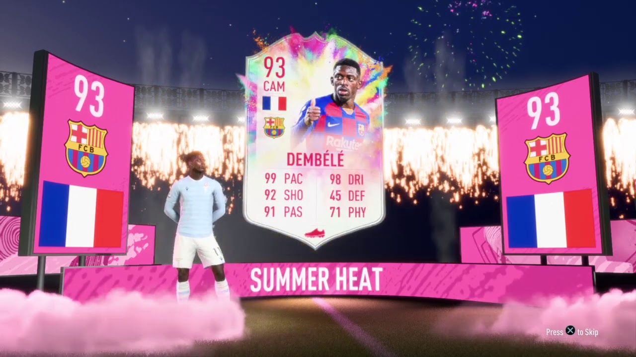FIFA 20 - Summer Heat Demb&eacute;l&eacute;!!!