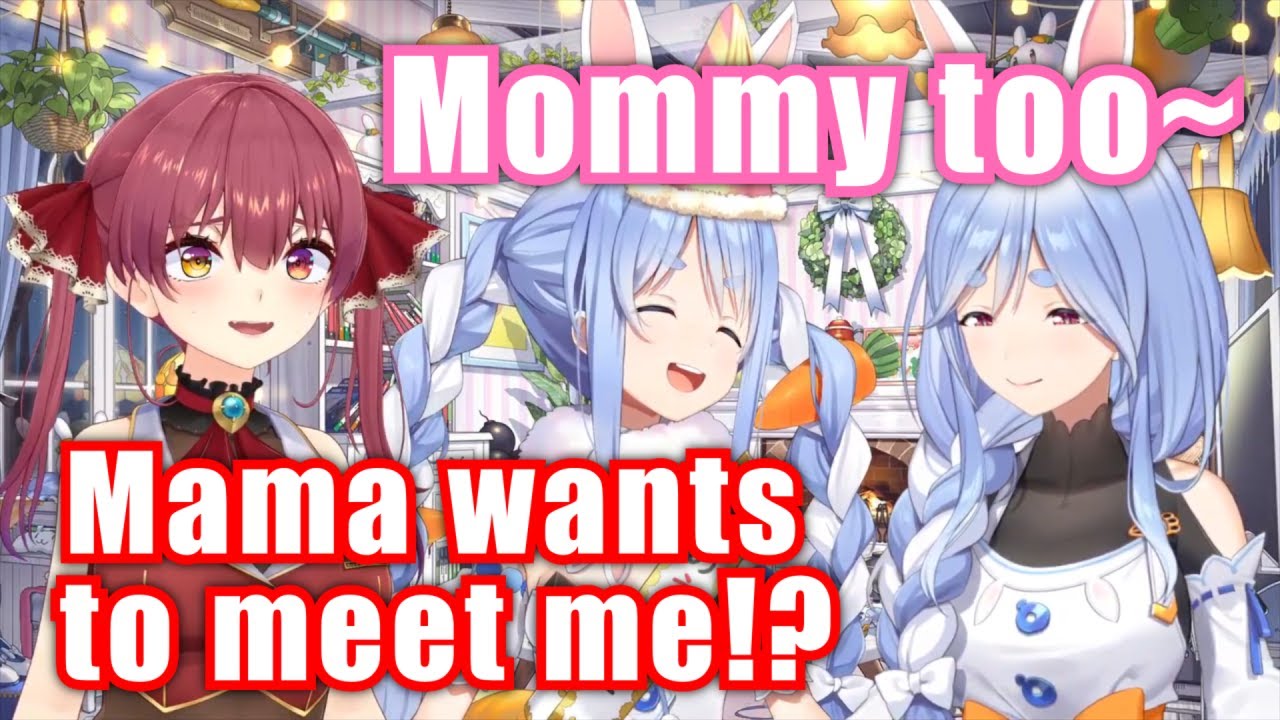 PekoMama Wants To Meet Marine IRL【Hololive】