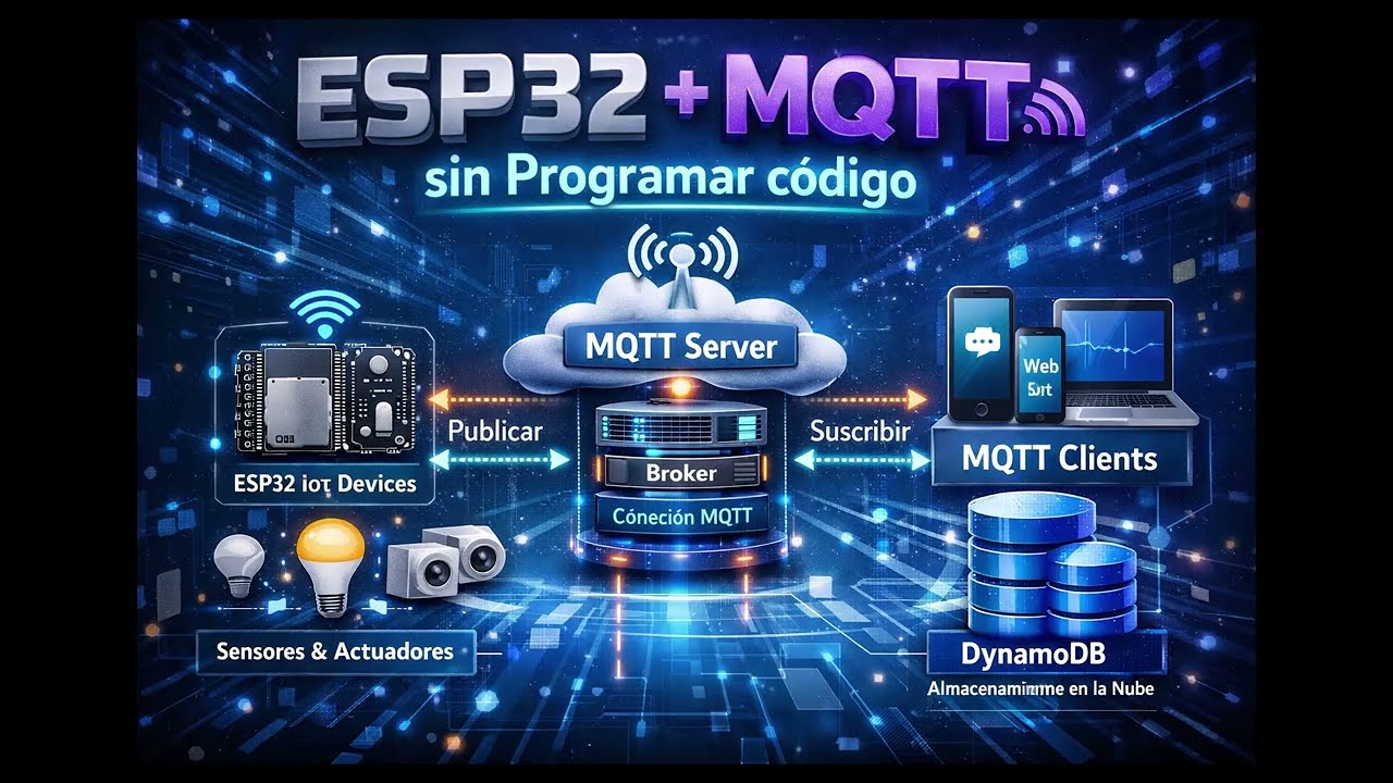 ESP32 + MQTT sin escribir codigo