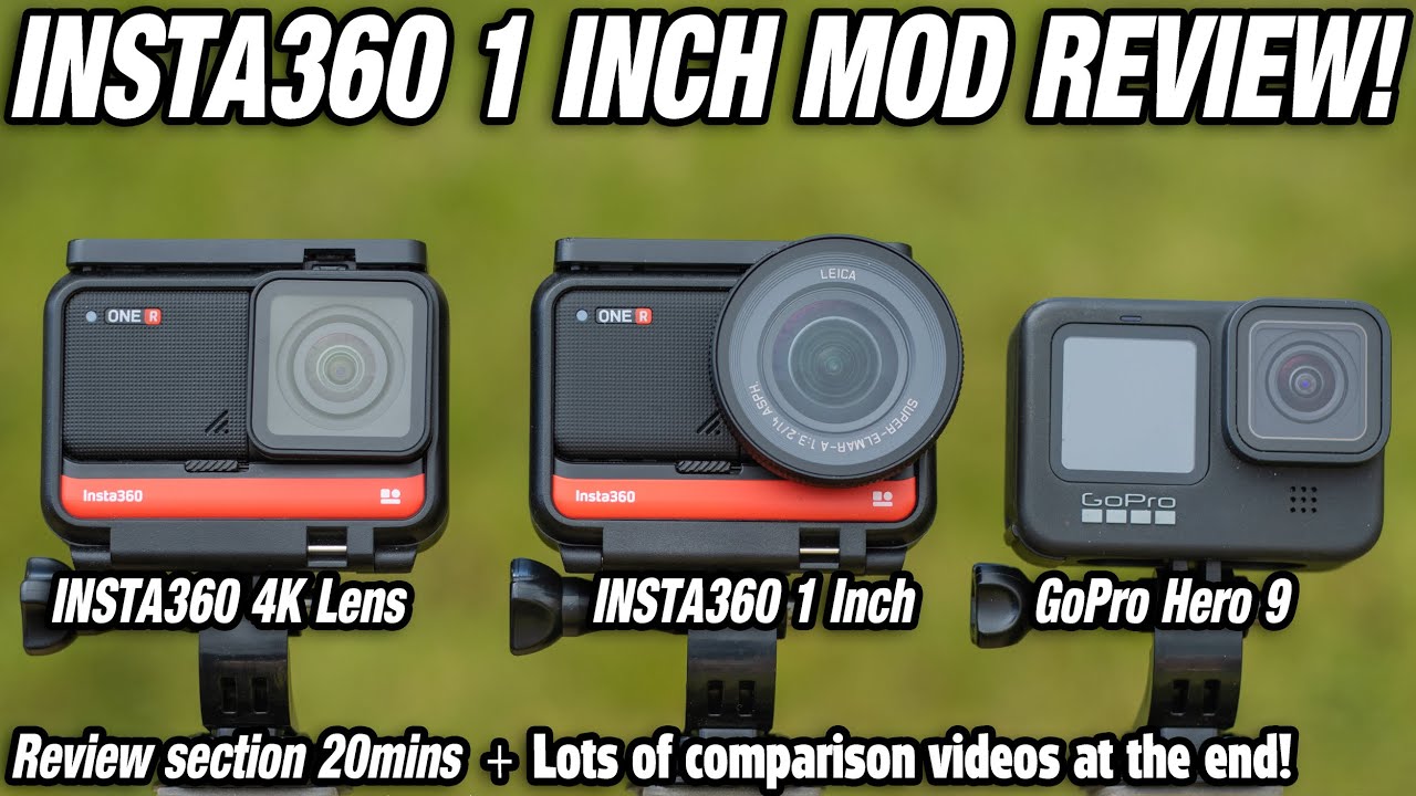 Insta360 ONE R 1-Inch mod Review! with Comparison Footage!