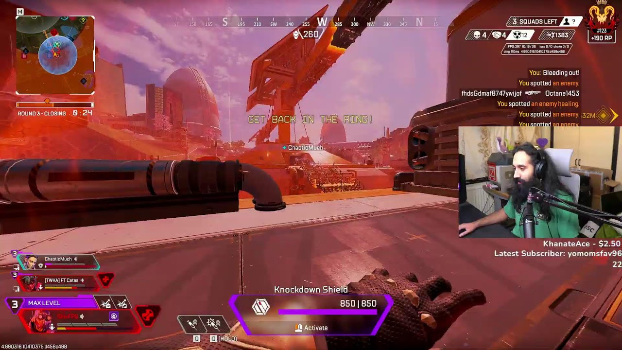 PRED RANKED GRIND CONTINUES! (While Injured)