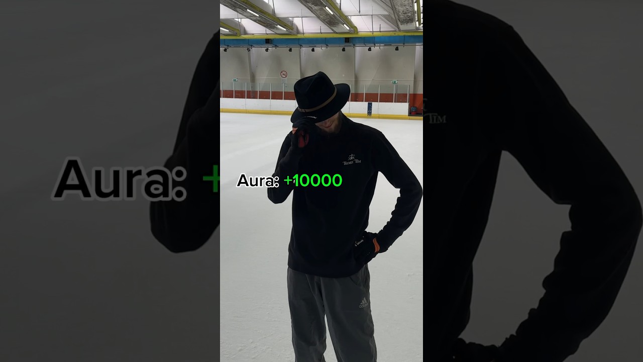 Aura-Punkte beim Eislaufen