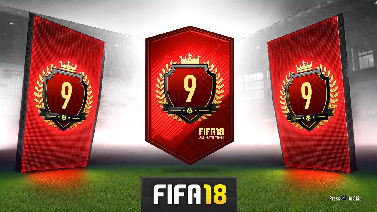 9TH IN THE WORLD REWARDS! (INSANE PACK!) - FUT CHAMPS REWARDS! - FIFA 18 Ultimate Team