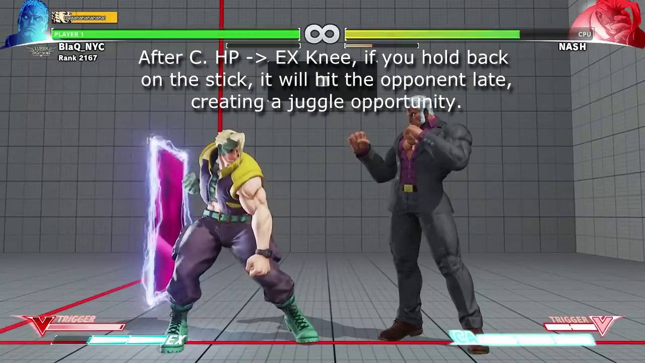Urien EX Knee Tech
