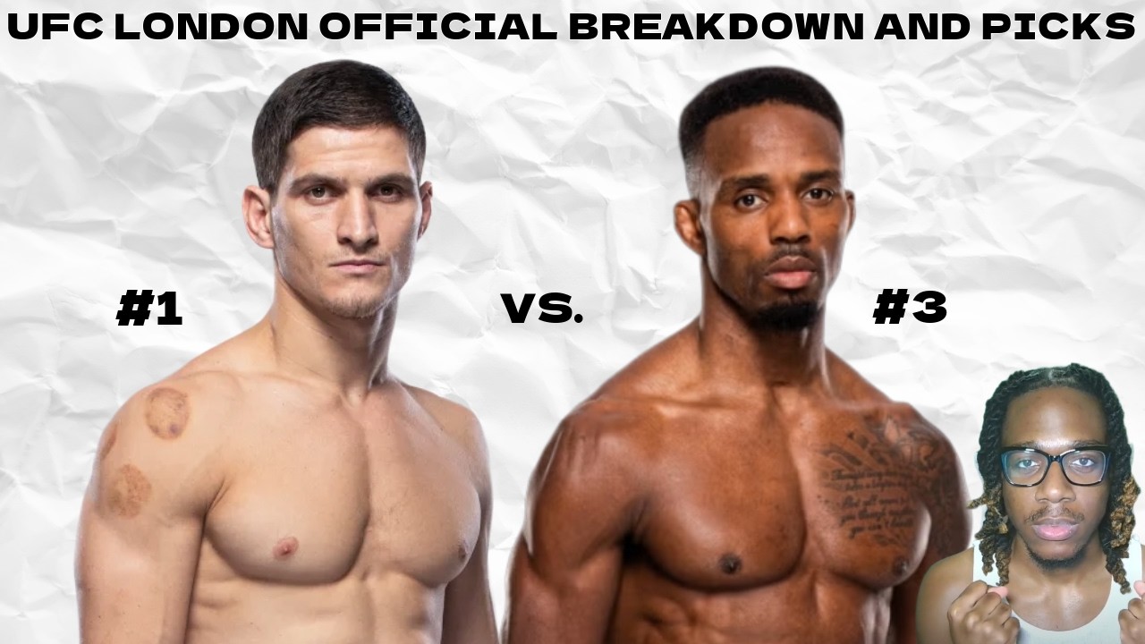 Официальные прогнозы и ставки на бои UFC в Лондоне!