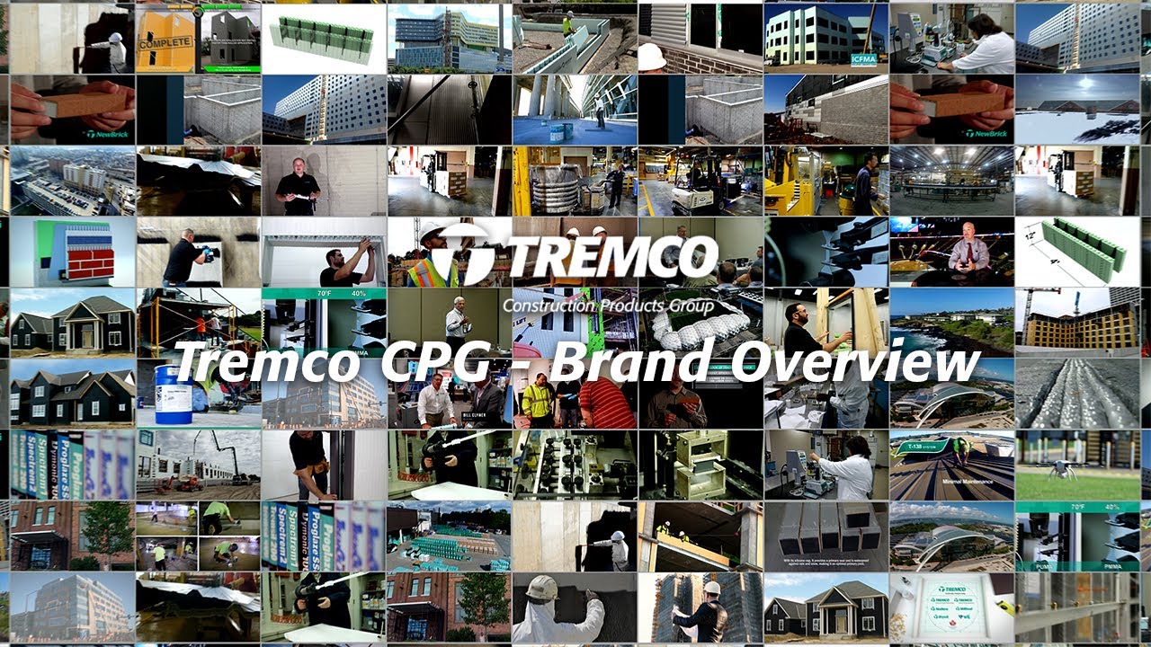 Tremco Construction Products Group - Brand Overview
