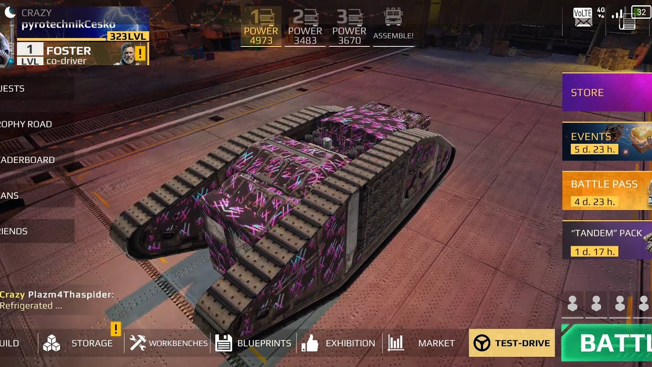 Takřka nezničitelný build .crossout mobile. 