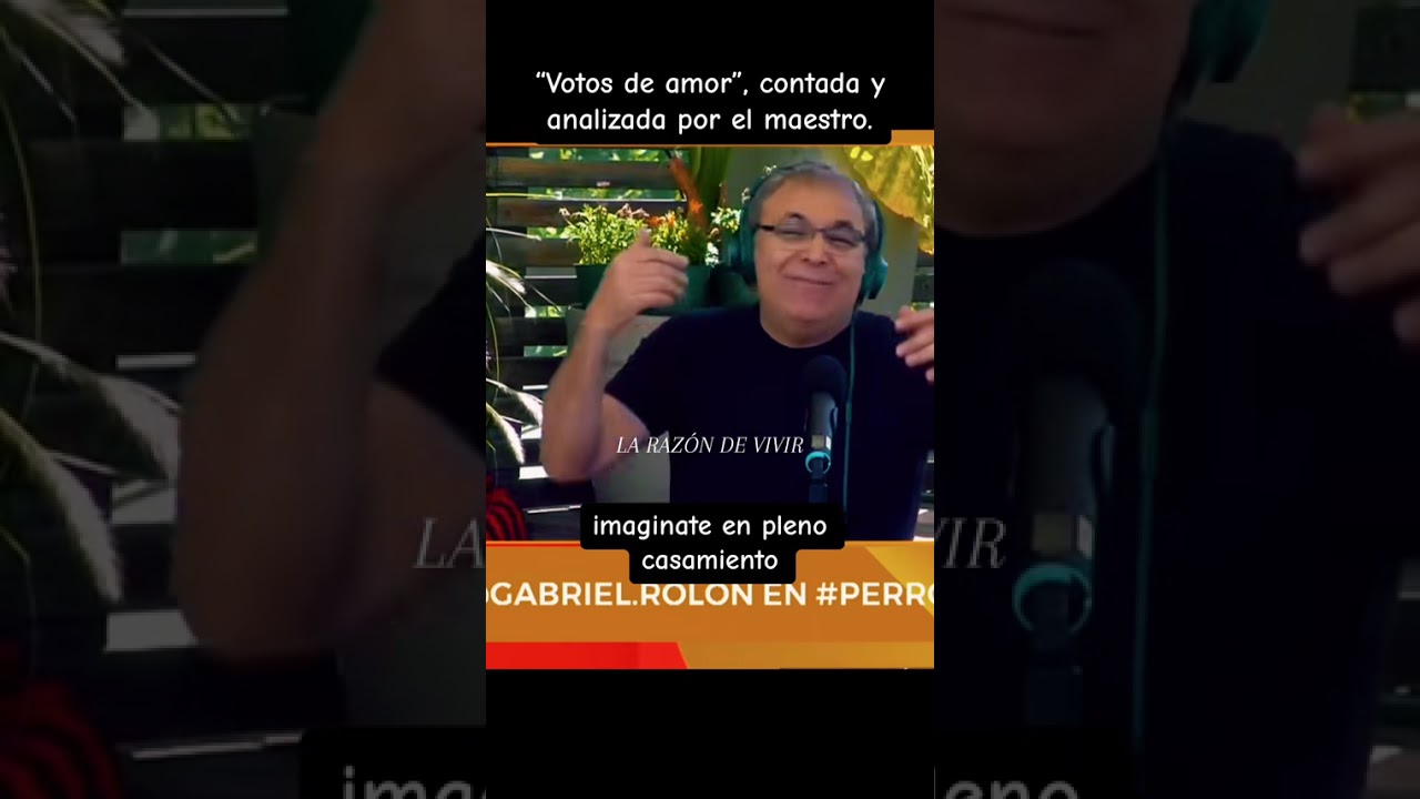 “Votos de amor” una película basada en hechos reales, contada por Gabriel Rolón. 