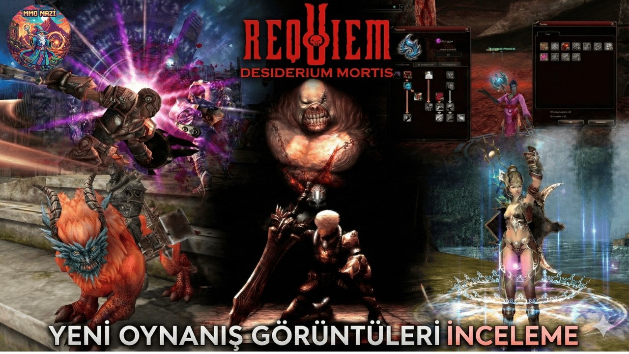 Eski MMORPG'ler Serisi #11: Requiem Online - Oynanış - Gameplay