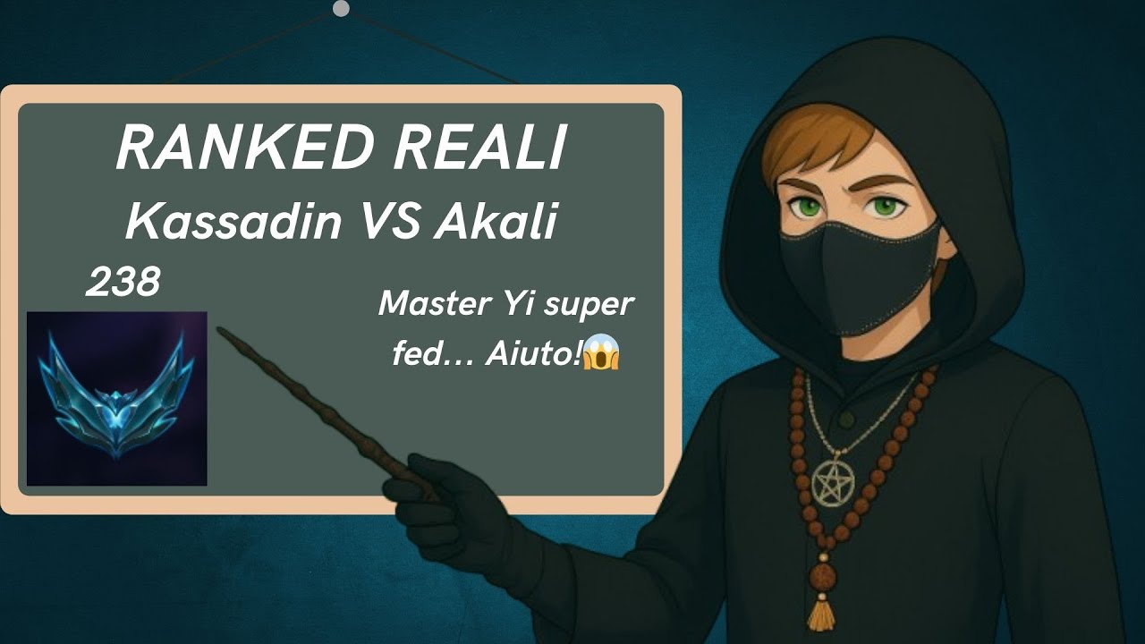 Kassadin Mid VS Akali - Ranked reali - Platino (Parte 238)