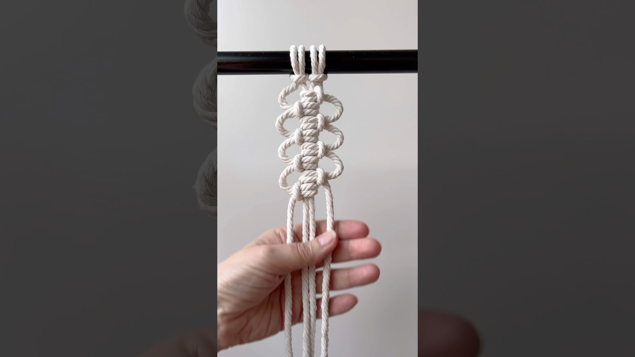 12 basic macrame patterns | Step-by-step tutorial 🧶 #macramepatterns #macrameknot #macrame