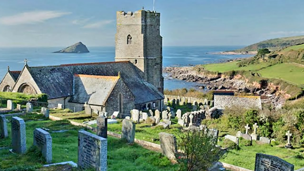 The church bells of St Werburgh, Wembury, South Devon
