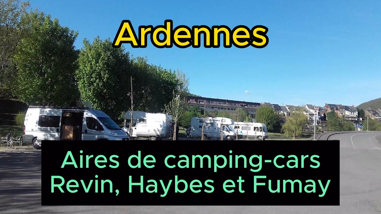 Aires pour camping-cars dans les Ardennes