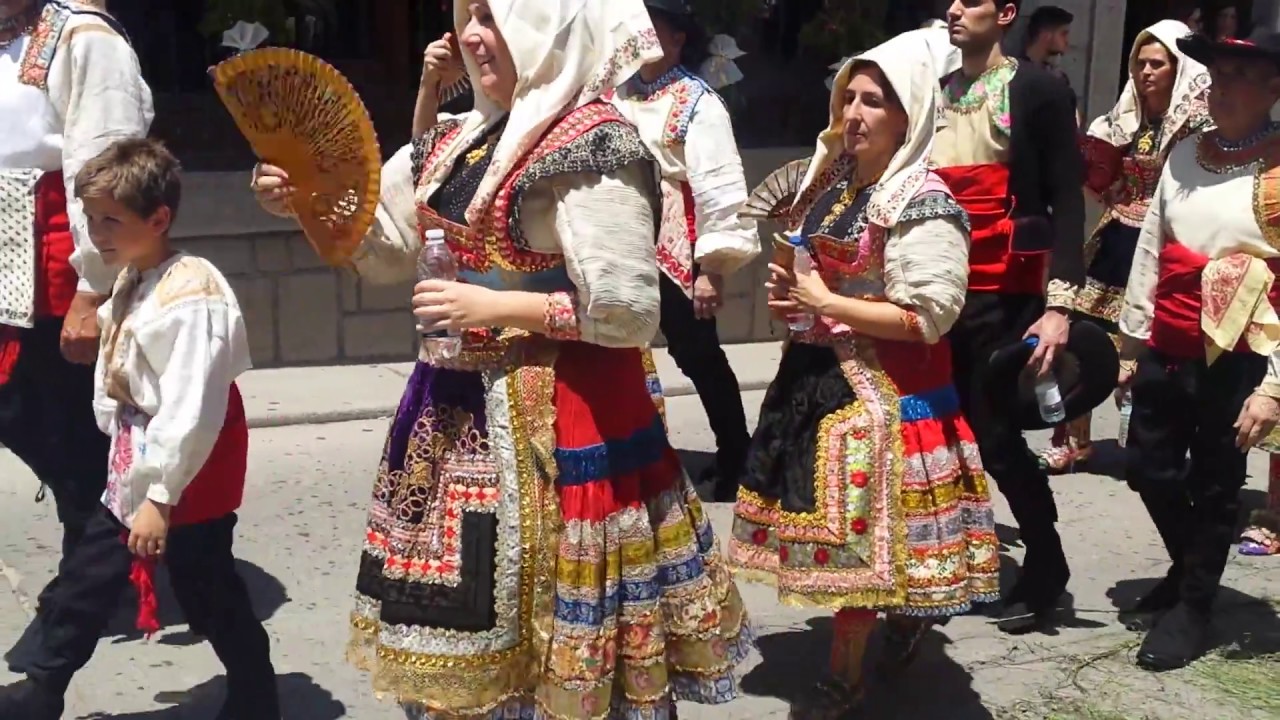 Procesión del Corpus Christi Lagartera 2017