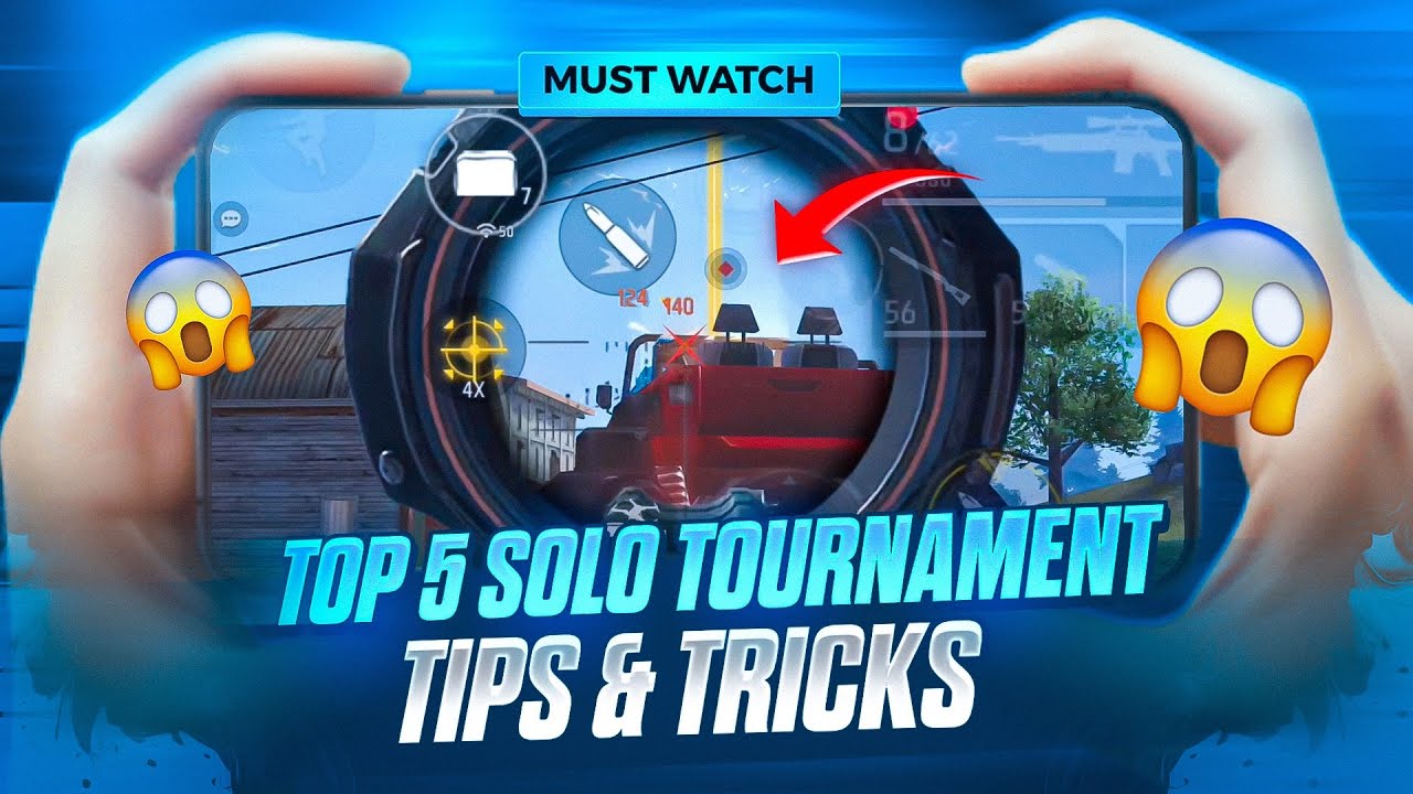 Top 5 Solo Tournament Tips & Tricks 🔥 Every Player Needs 🤩
