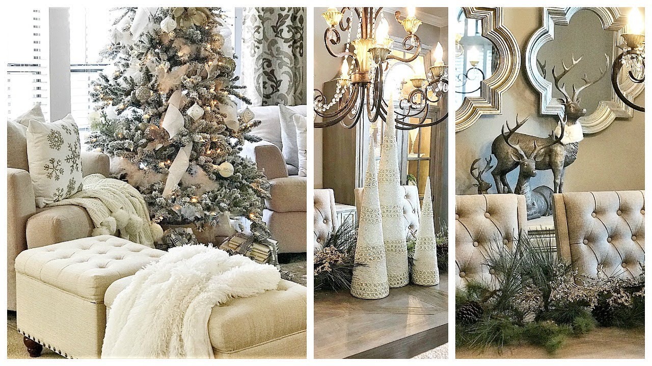 NEW! Christmas Living/Dining Room Tour | Getting Ready For The Holidays Feat Handy