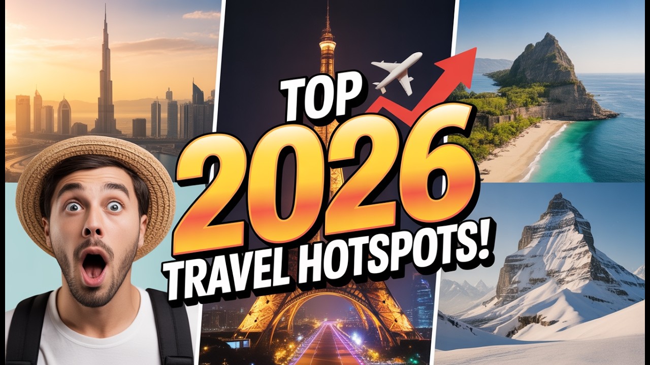 Top Travel Destinations for 2026 #travel #journeybook #usa #trending