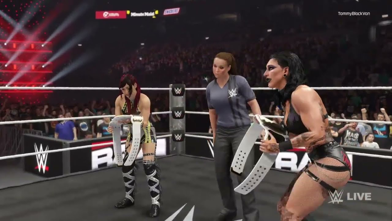 WWE2K25- Rhea Ripley & Iyo Sky Vs Kabuki Warriors