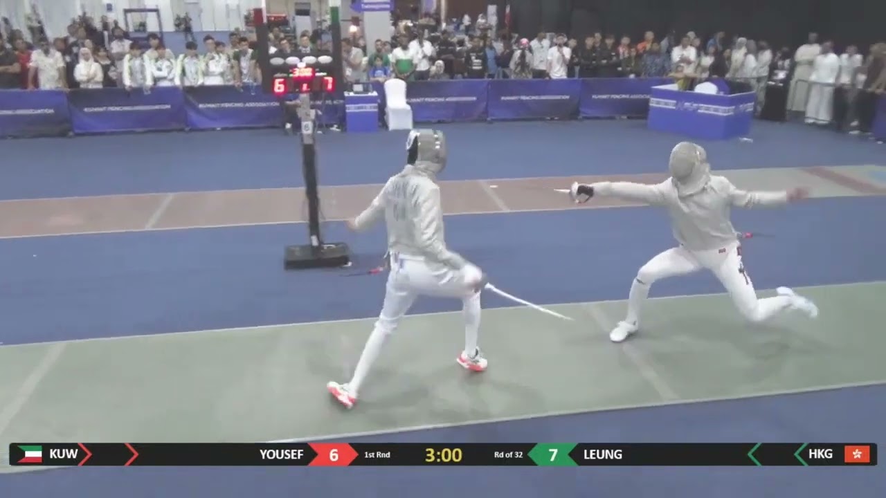 Asian Championships 2024 SMS - L32 - Yousef Alshamlan KUW v Leung Tin Ching HKG