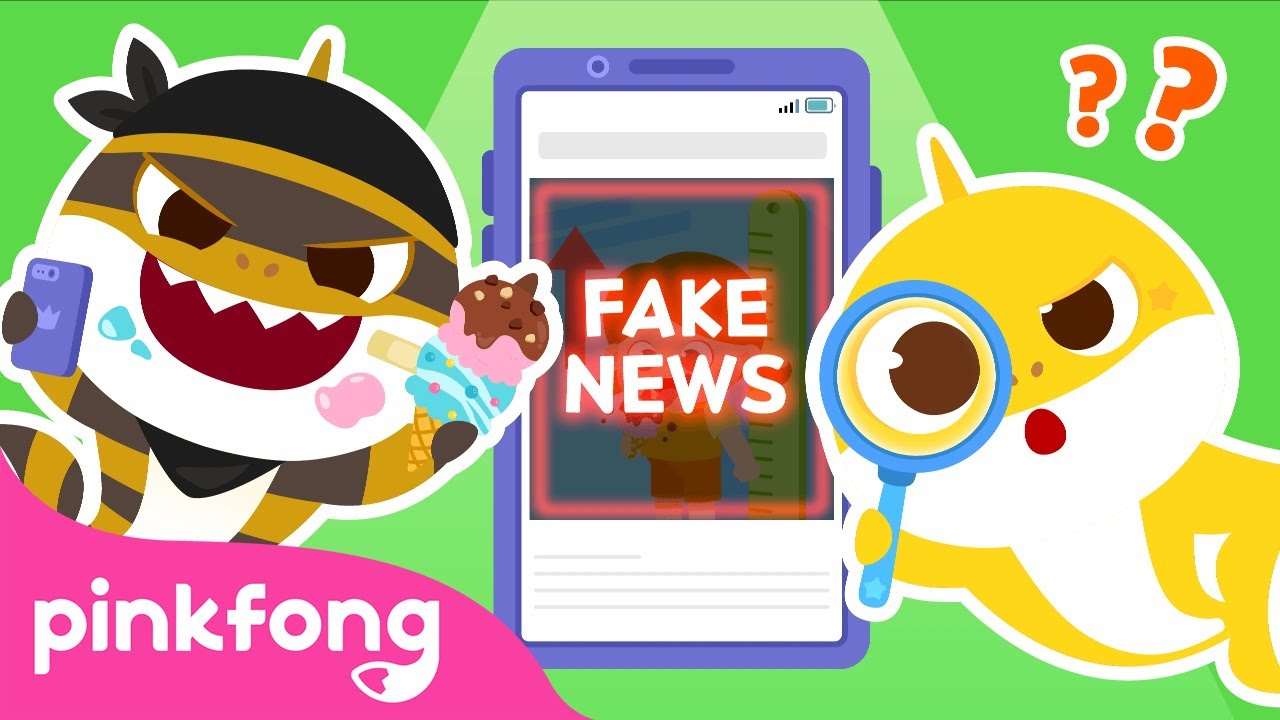 🚨 Stop and Think! | Learn Media Literacy with Baby Shark | Pinkfong Official