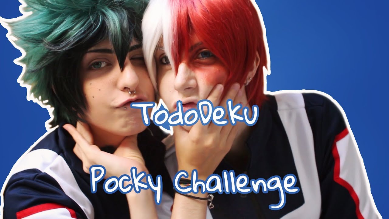 [Vlog] Pocky (disaster) Challenge // TodoDeku