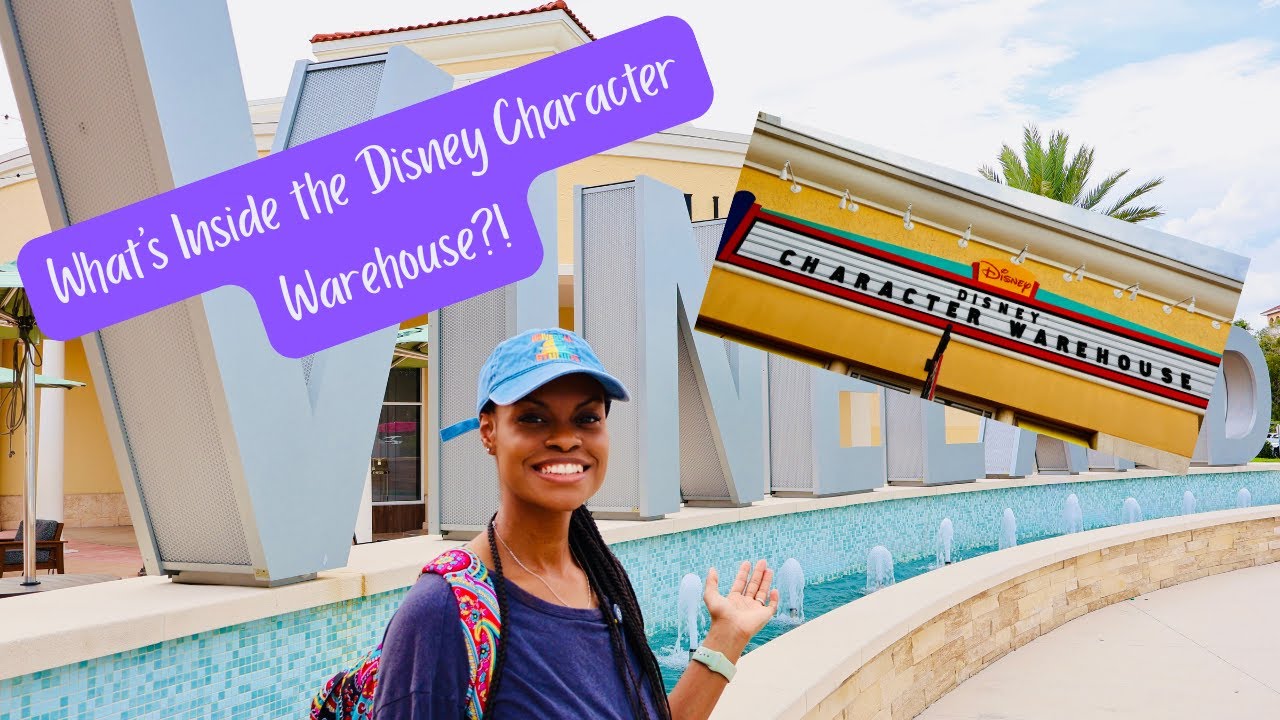 Shopping at the Disney Character Warehouse Outlet on International Drive!