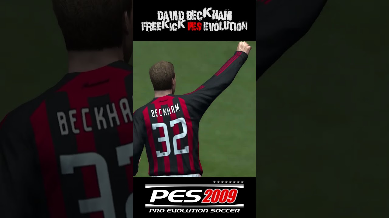 David Beckham Freekicks Every PES #pes #ps2 #ps3 #winningeleven #beckham #winningid