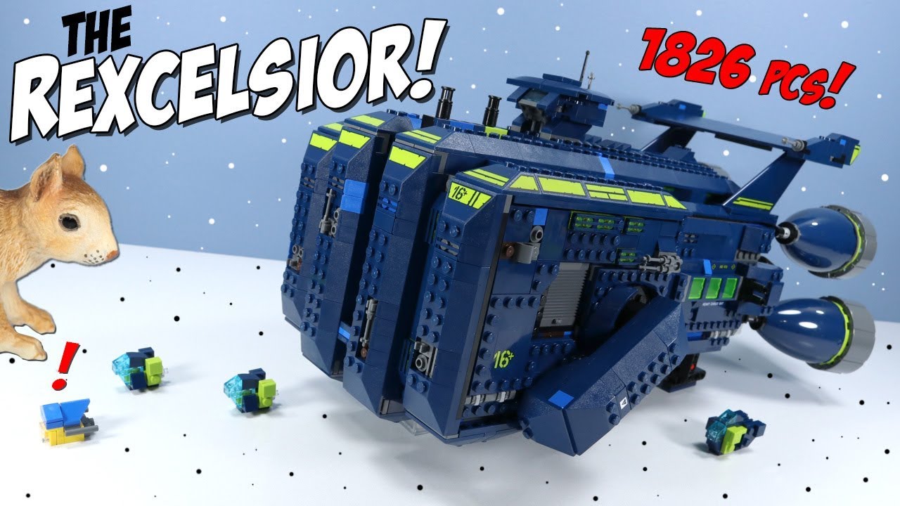 The Lego Movie 2 The Rexcelsior! Ship Speed Build 70839