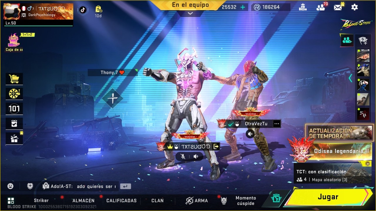 Rankeando en Sur en Blood Strike con las cariñosas.