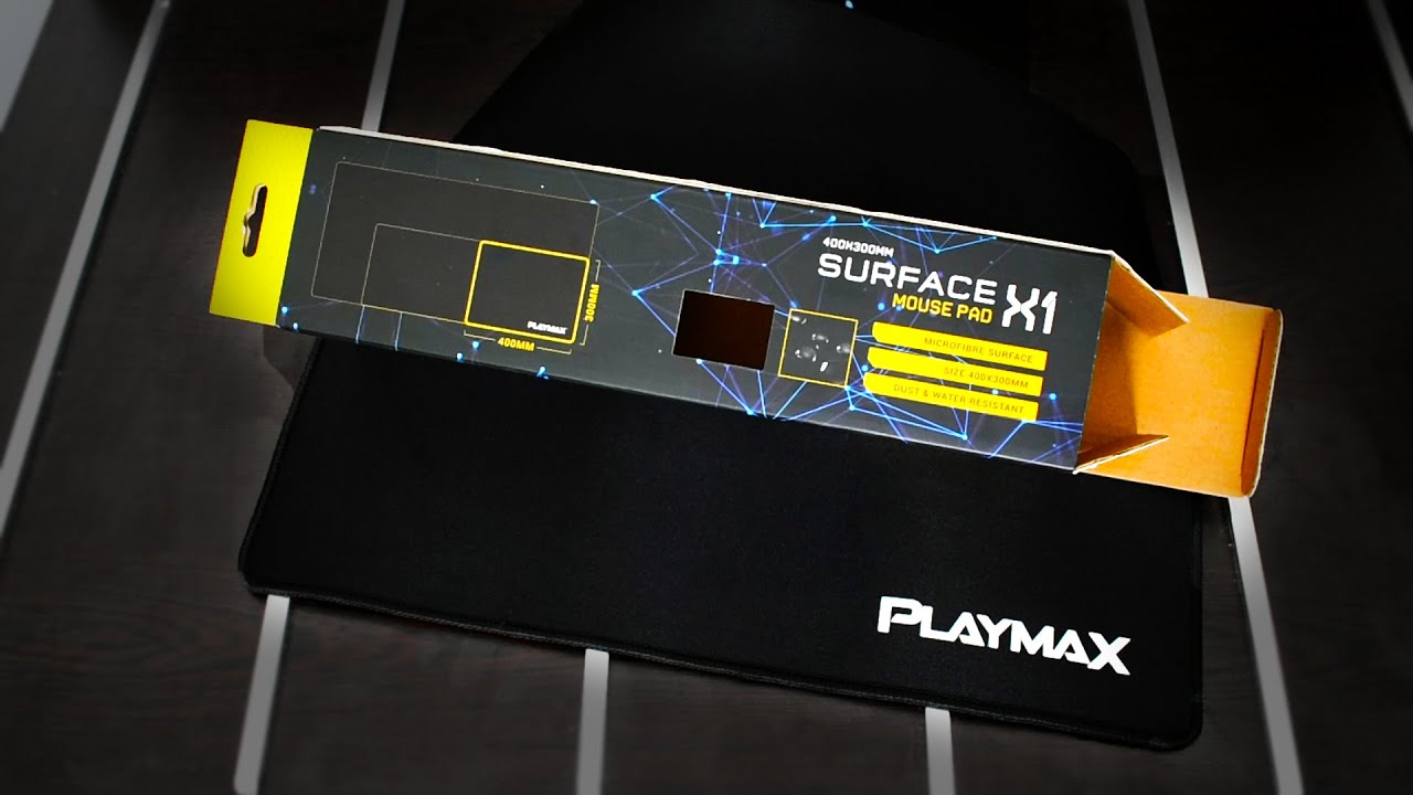 Playmax Surface X1 Mousepad Unboxing