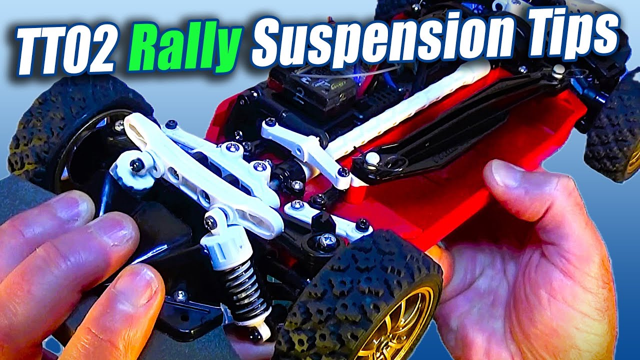 Как модифицировать подвеску Tamiya TT02 для ралли: Project TT02 Subaru WRC 2008