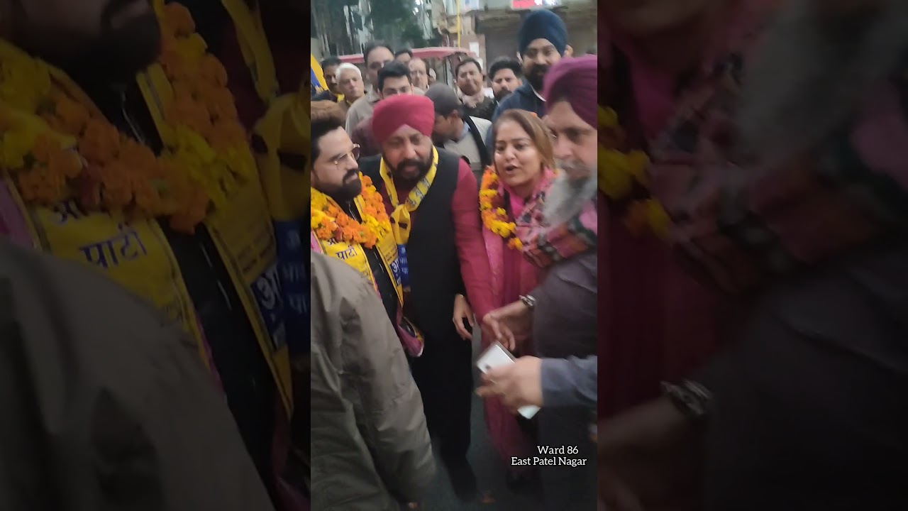 Padyatra #shellyoberoi #news  #eastpatelnagar #ward86 #delhielection2025 #praveshratn