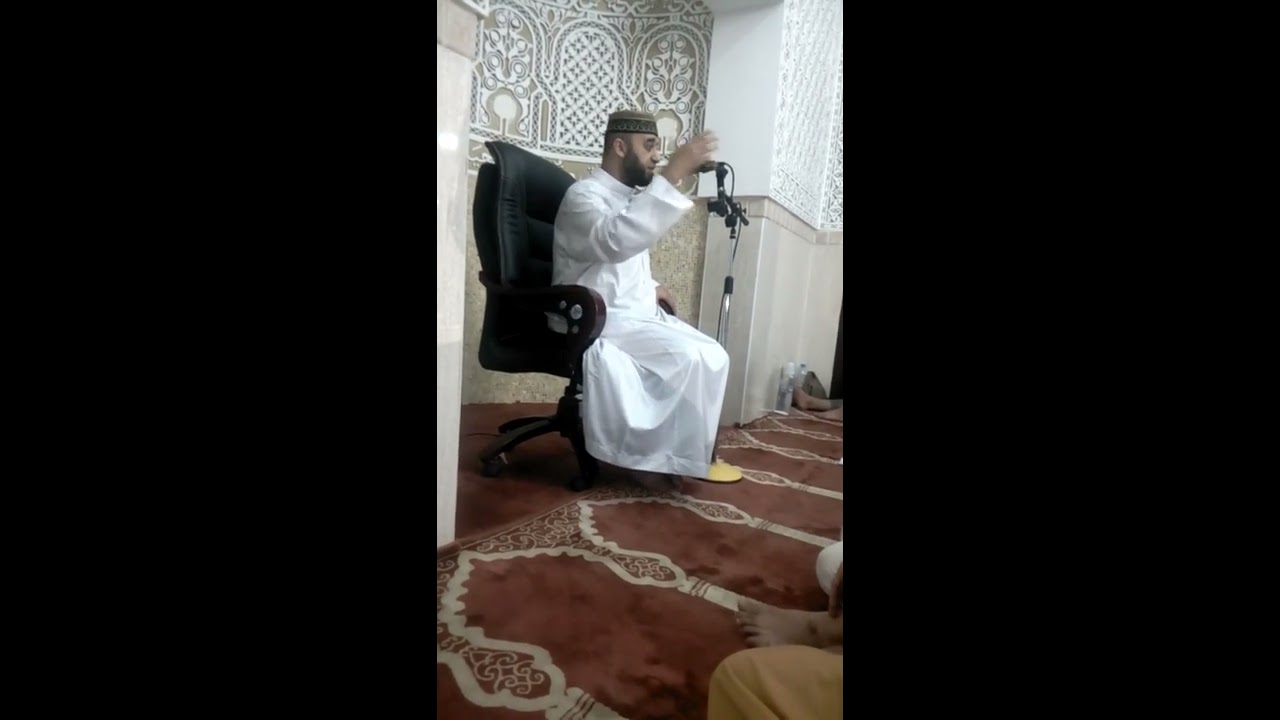 كلام جميل من فظيلة الشيخ موسى حفظه الله مسجد الإمام مالك برج منايل