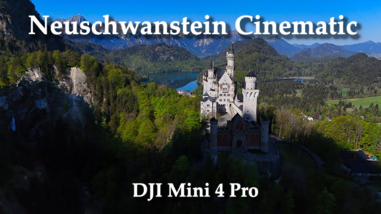 Neuschwanstein Drone Cinematic 4K | DJI Mini 4 Pro