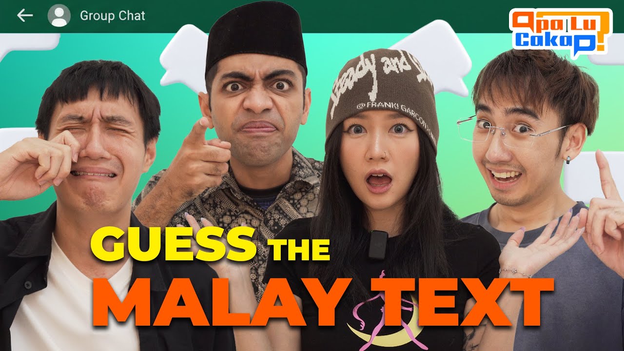 Apa Lu Cakap? Guess The Malay Text Ep3 ft. @shufayewong