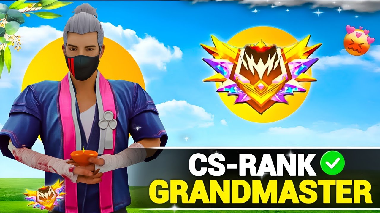 Finally Grandmaster Done ✅ Cs Rank Pushing With Random Players 🫂 Season 33 |